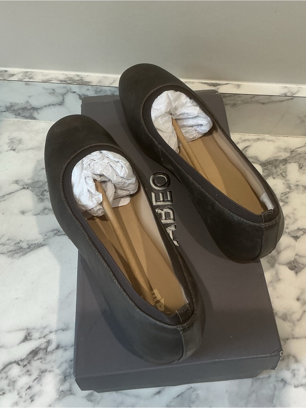 ABEO Candence Ballet Flat Women's Round-Toe Size 9 Fossil